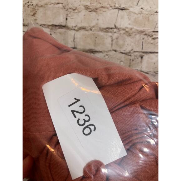 Rae Mode Sweatshirt Womens Small Dark Mauave Pockets Athletic Athleisure Cotton - Picture 9 of 12